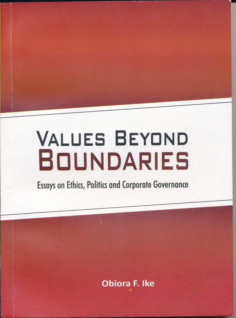 Book Cover: Values Beyond Boundaries