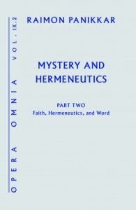 Book Cover: Mystery and Hermeneutics- Part Two